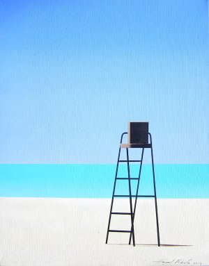 BAYWATCH acrylic on canvas 80x100 cm