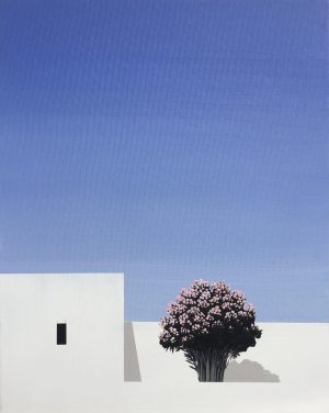 OLEANDER 31 eternity series acrylic on canvass