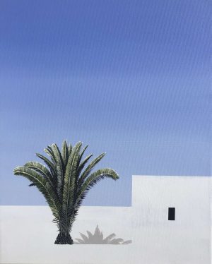 PALM 41 eternity series acrylic on canvass