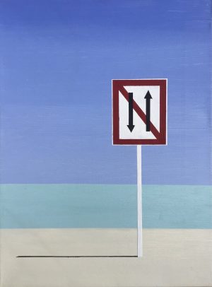 NO TWO WAY ship traffic sighns series